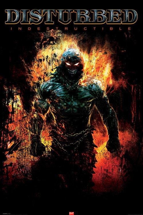 Disturbed: The Making Of Indestructible 2008 official movie poster