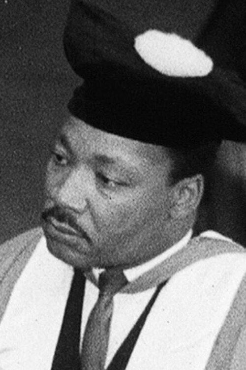 Martin Luther King at Newcastle University 1967 official movie poster
