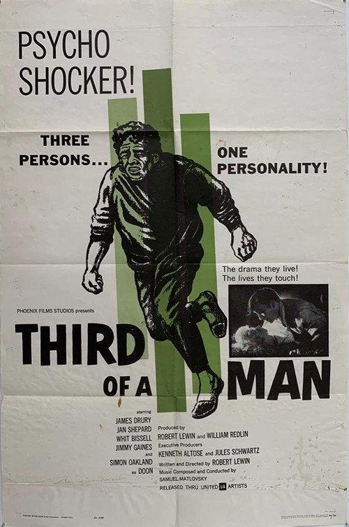 Third of a Man 1962 official movie poster