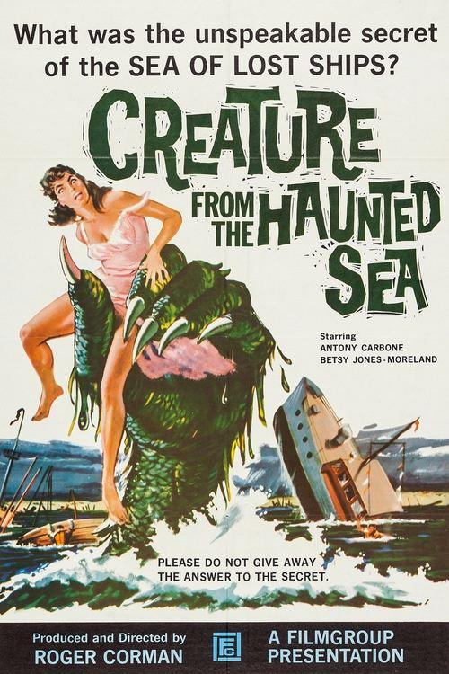 Creature from the Haunted Sea 1961 official movie poster