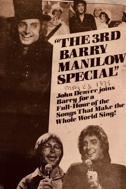 The 3rd Barry Manilow Special 1979 official movie poster