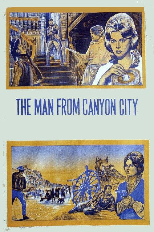 Man from Canyon City 1965 official movie poster