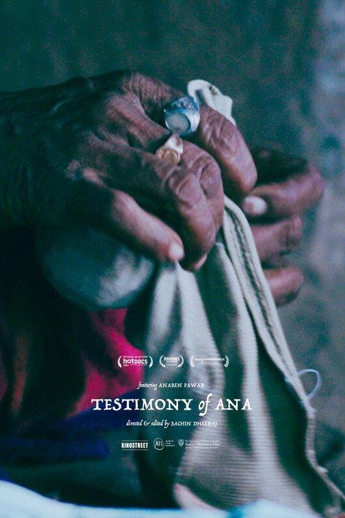 Testimony of Ana 2021 official movie poster