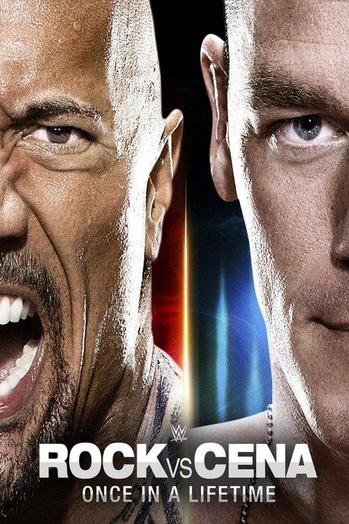 The Rock vs. John Cena: Once in a Lifetime 2012 official movie poster