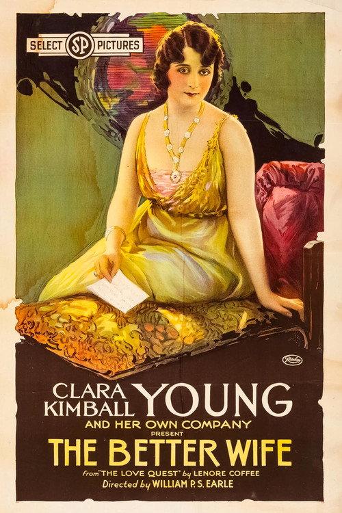 The Better Wife 1919 official movie poster
