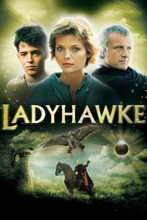 Ladyhawke 1985 official movie poster