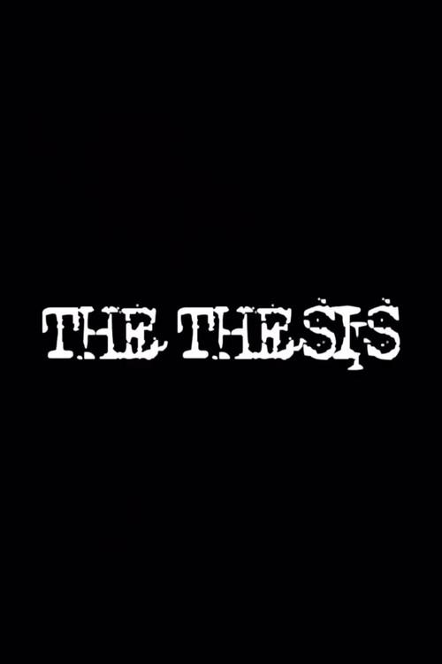 The Thesis 2025 official movie poster