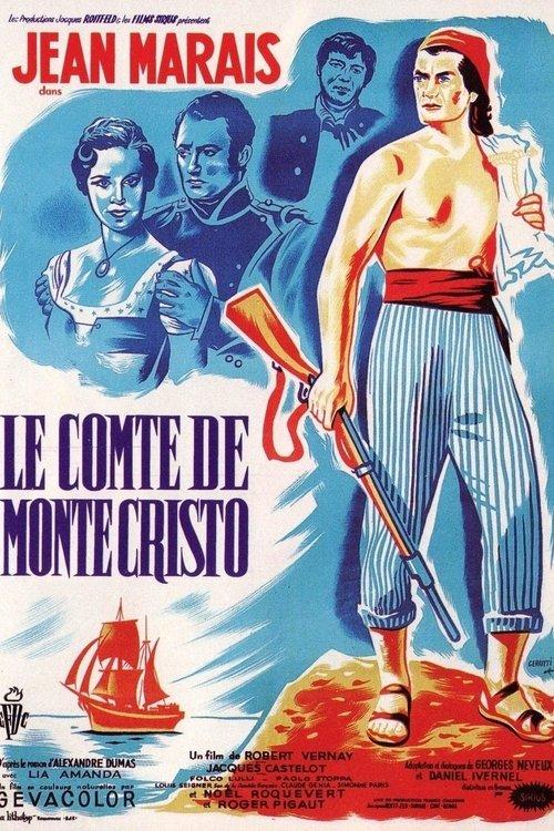 The Count of Monte Cristo 1954 official movie poster