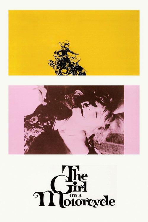 The Girl on a Motorcycle 1968 official movie poster