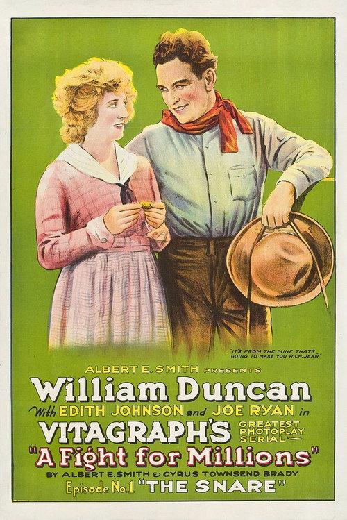 A Fight for Millions 1918 official movie poster