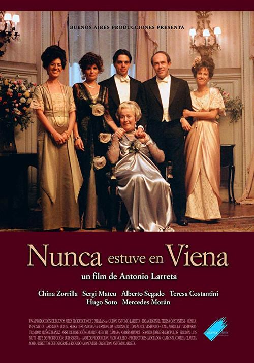 Nunca estuve en Viena 1989 official movie poster
