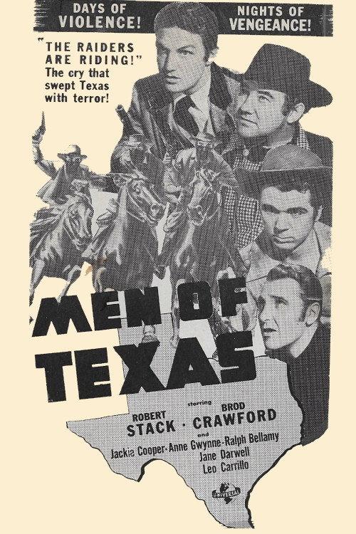 Men of Texas 1942 official movie poster
