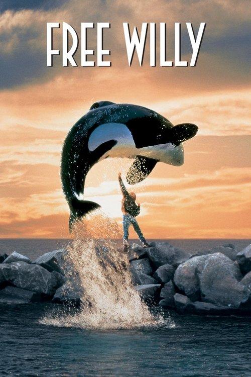 Free Willy 1993 official movie poster