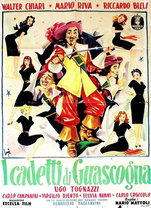 I cadetti di Guascogna 1950 official movie poster