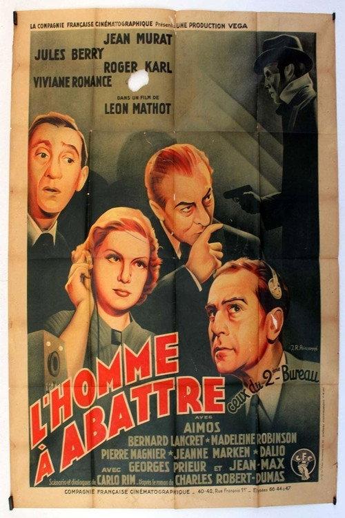 A Man to Kill 1937 official movie poster