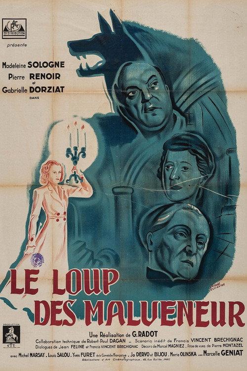 The Wolf of the Malveneurs 1943 official movie poster