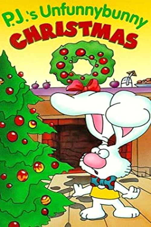 P.J.'s Unfunnybunny Christmas 1993 official movie poster