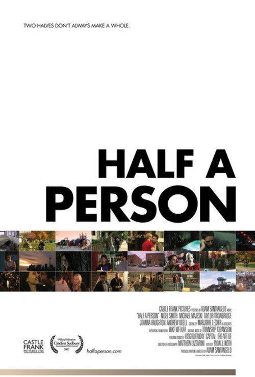 Half a Person 2007 official movie poster