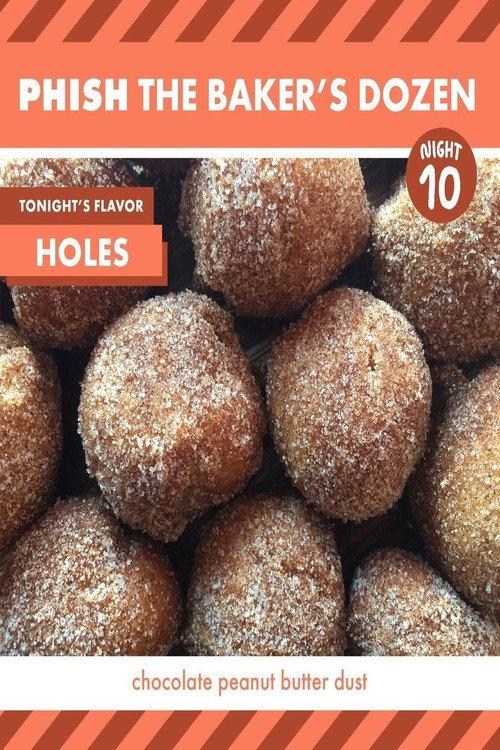 Phish: The Baker's Dozen: Night 10 - Holes 2017 official movie poster