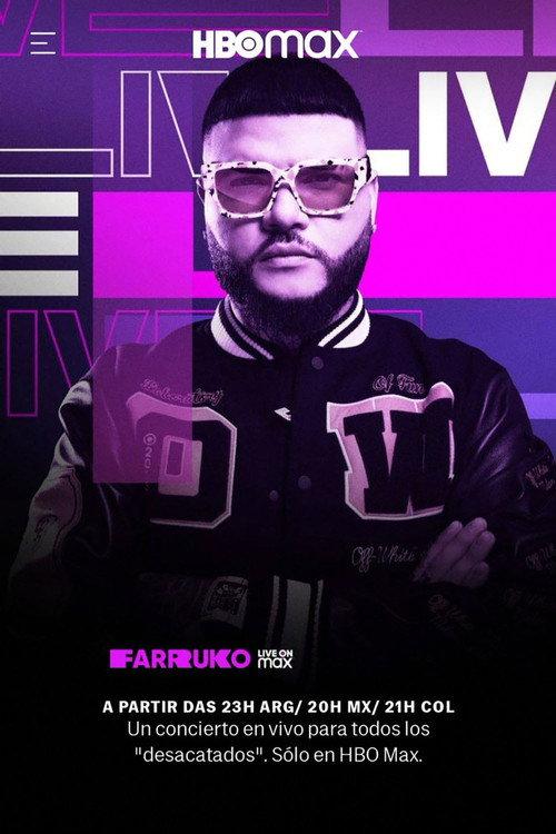 Farruko Live On Max 2021 official movie poster