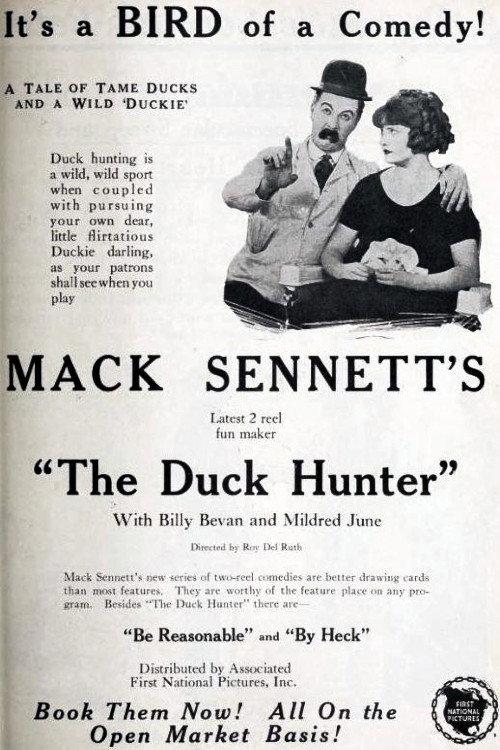 The Duck Hunter 1922 official movie poster