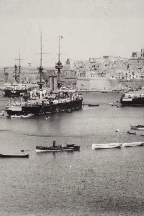 Panorama of Grand Harbour, Malta, Showing Battleships, Etc. 1901 official movie poster