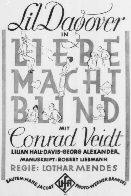 Love is Blind 1926 official movie poster