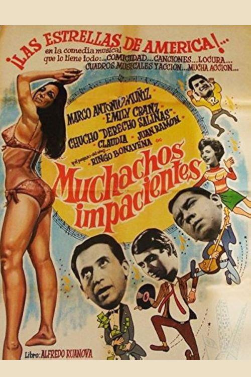 Muchachos impacientes 1966 official movie poster