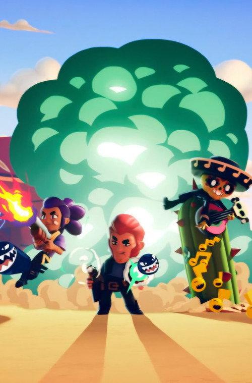 Brawl Stars: No Time to Explain 2018 official movie poster