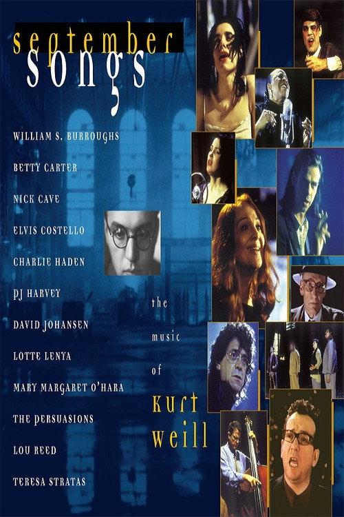 September Songs: The Music of Kurt Weill 1994 official movie poster