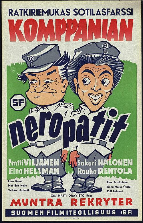 Komppanian neropatit 1952 official movie poster