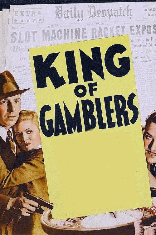 King of Gamblers 1937 official movie poster