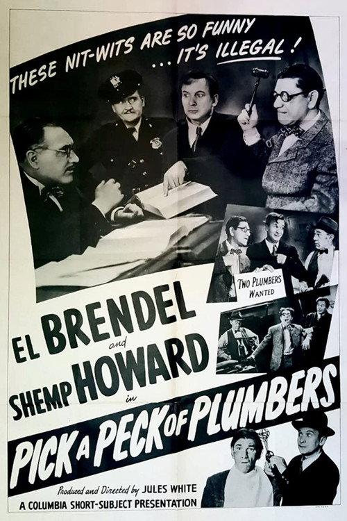 Pick a Peck of Plumbers 1944 official movie poster