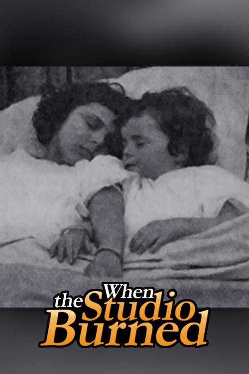 When the Studio Burned 1913 official movie poster