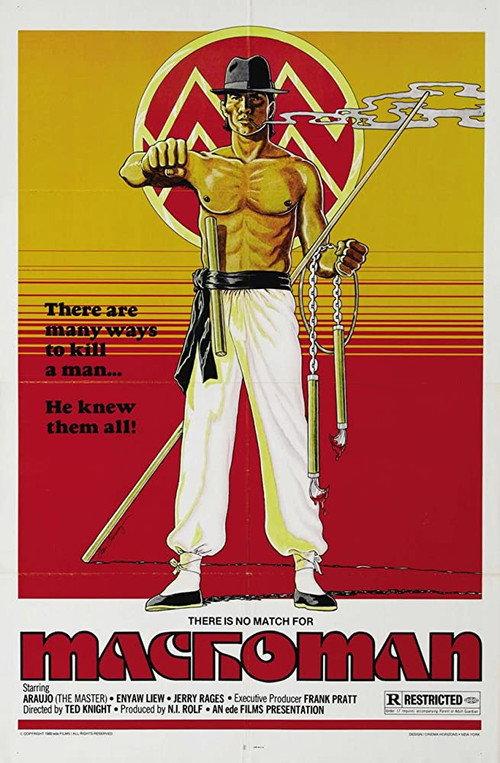 Machoman 1980 official movie poster