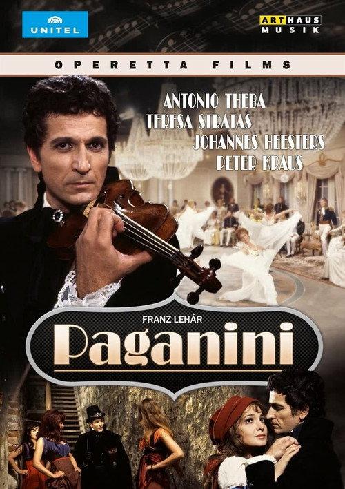 Paganini 1973 official movie poster