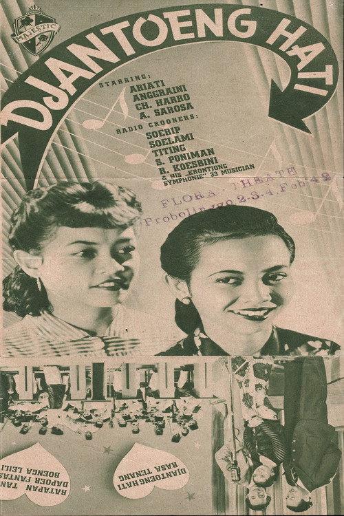 Djantoeng Hati 1941 official movie poster