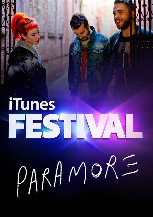 Paramore: iTunes Festival 2013 2013 official movie poster