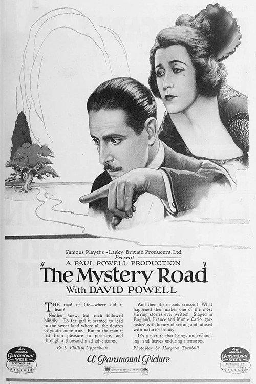 The Mystery Road 1921 official movie poster