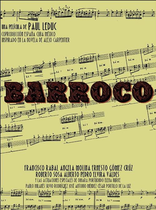 Baroque 1989 official movie poster