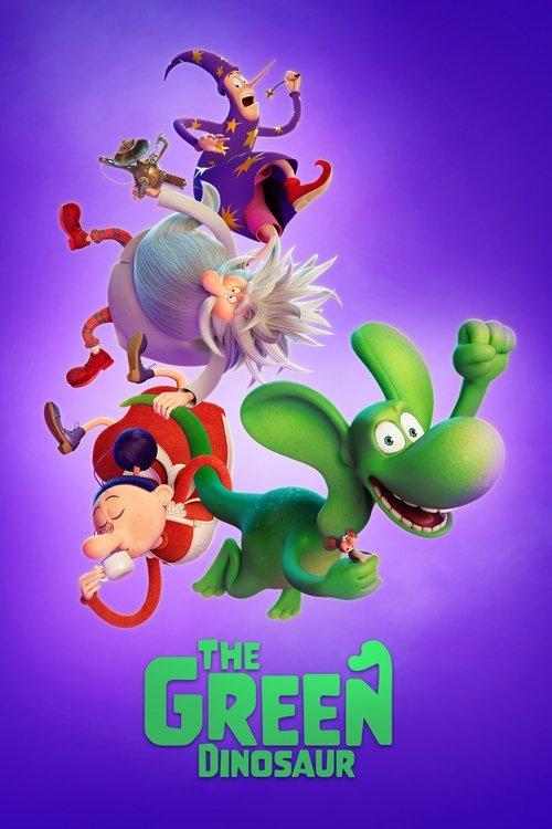 The Green Dinosaur 2024 official movie poster