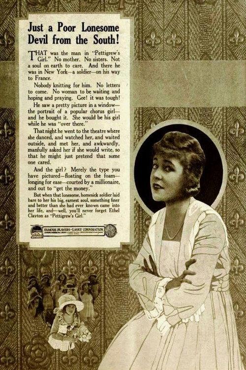 Pettigrew's Girl 1919 official movie poster