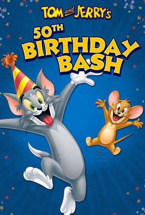 Tom & Jerry's 50th Birthday Bash 1990 official movie poster