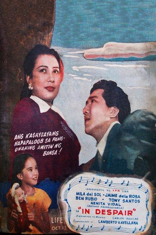 In Despair 1950 official movie poster