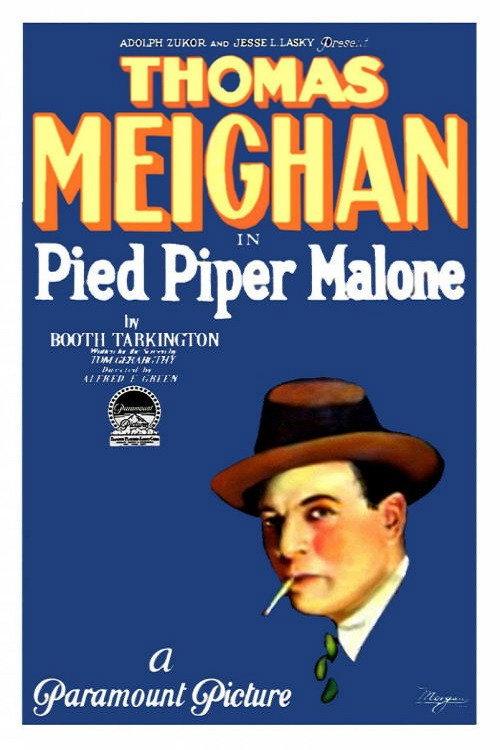 Pied Piper Malone 1924 official movie poster