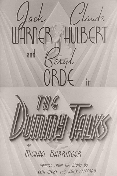The Dummy Talks 1943 official movie poster