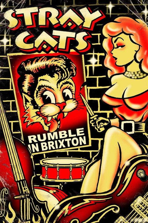 Stray Cats: Rumble in Brixton 2004 official movie poster