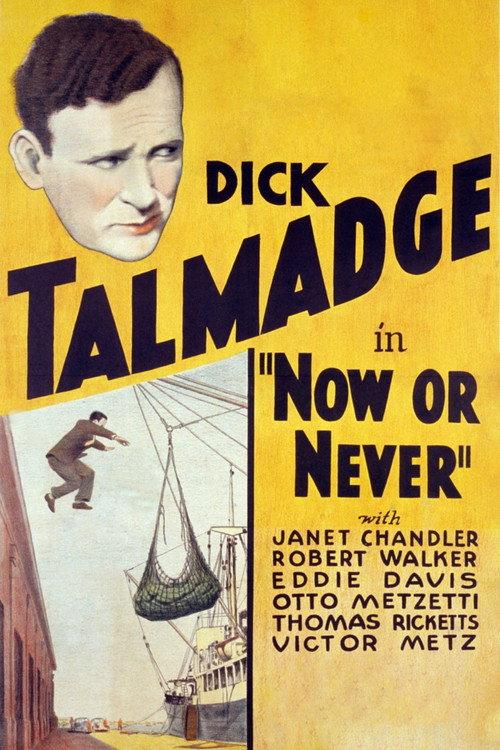 Now or Never 1935 official movie poster