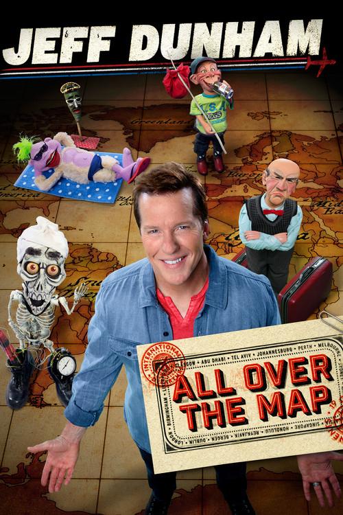 Jeff Dunham: All Over the Map 2014 official movie poster