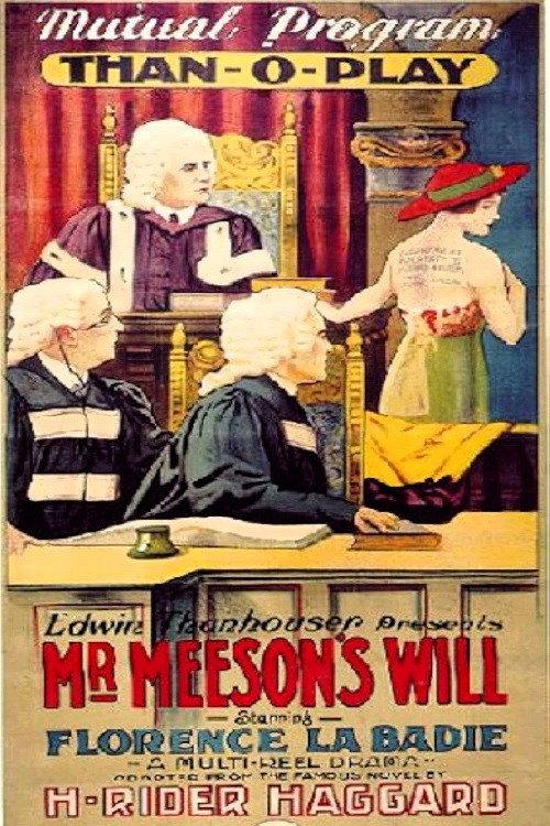 Mr. Meeson's Will 1915 official movie poster